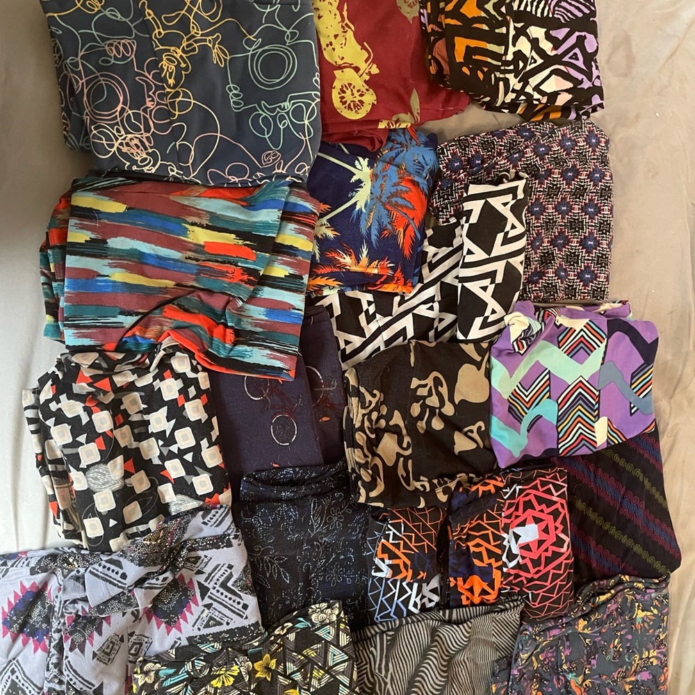 Colorful Patterned Leggings Collection